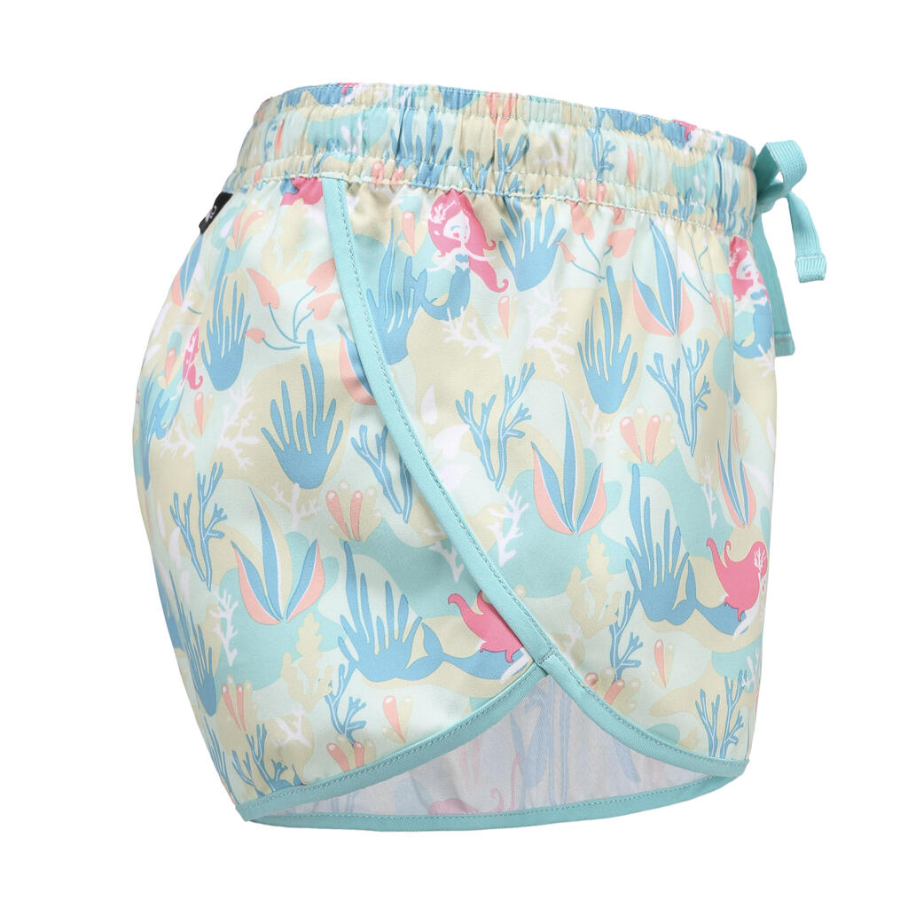 Short de bain Fille - 100 Katy shiso noir