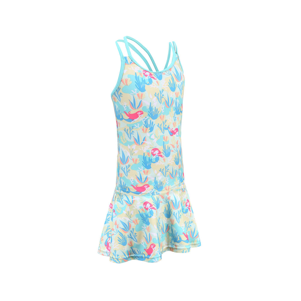 Surfing girl swimsuits NOA mermaid blue