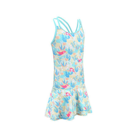 Girl two-pieces skirt swimsuit - CN NOA 2P MERMAID BLUE