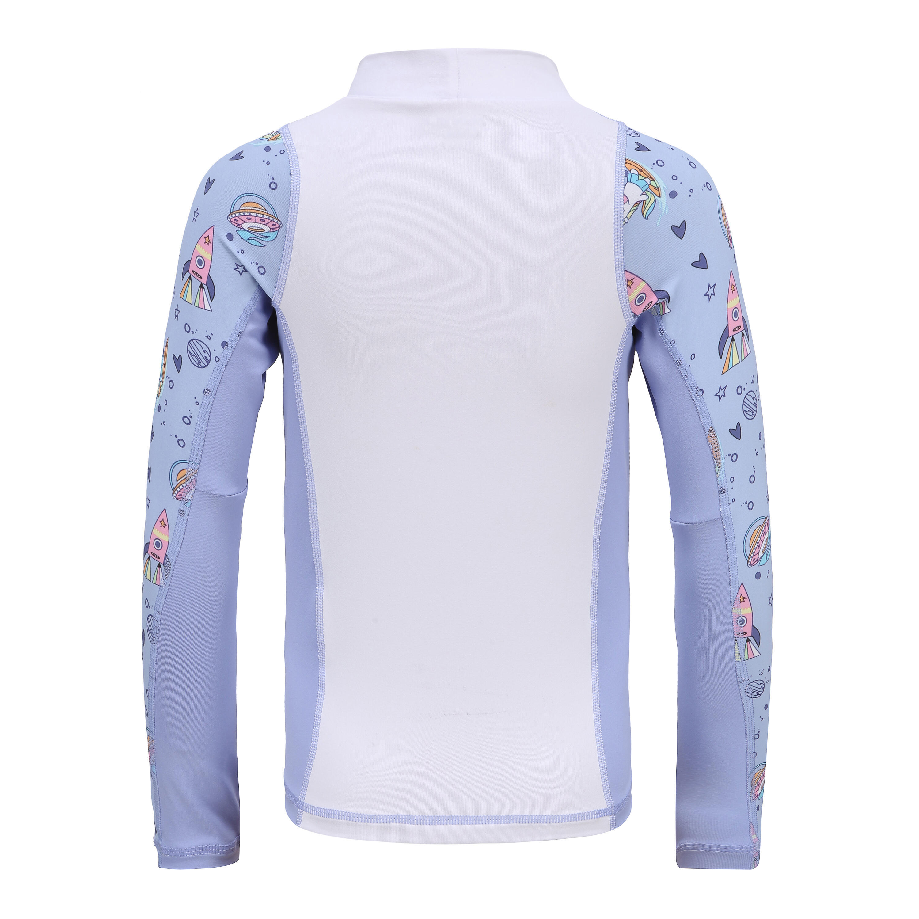 Girl’s surfing UV protective top 500L unicorn 2/9