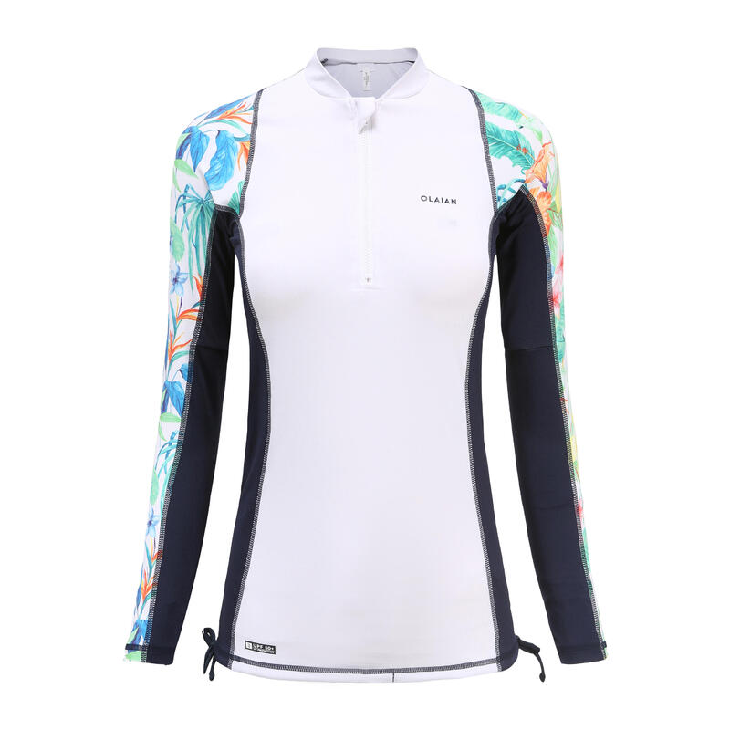 Tricou Anti-UV 500 UPF50+ Belly Alb Damă
