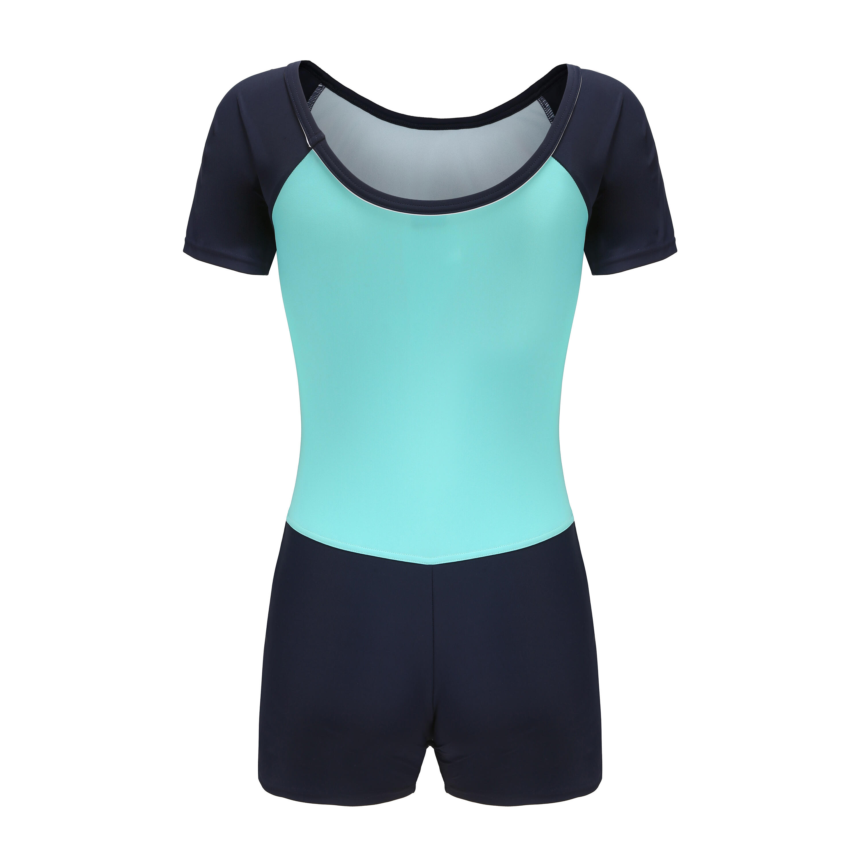 Short sleeve swimsuit one piece deals