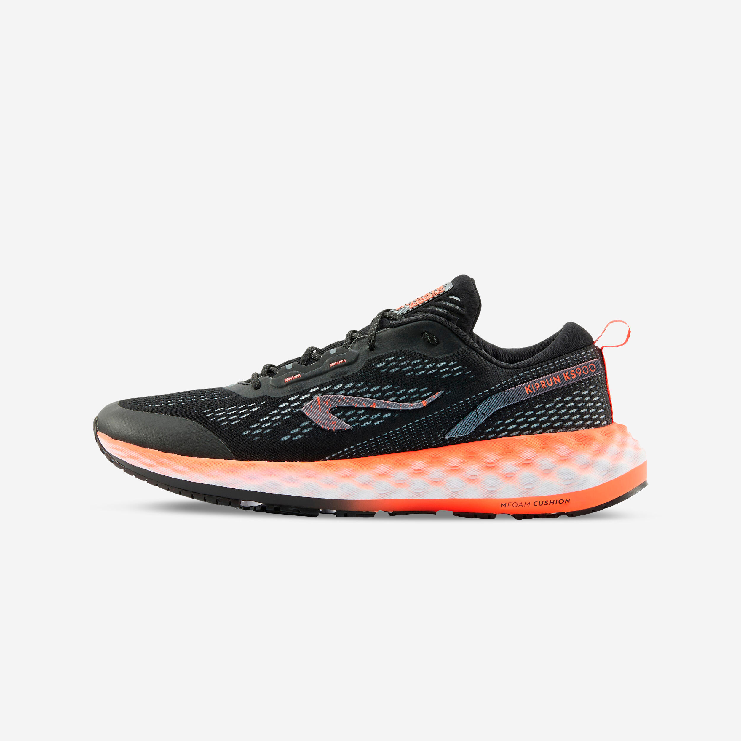 Men's Running Shoes - KS 900 Black/Orange - KIPRUN