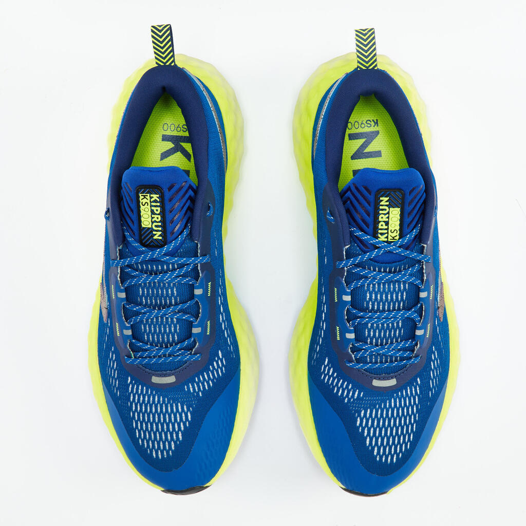Pánska bežecká obuv Kiprun KS900 modro-žltá