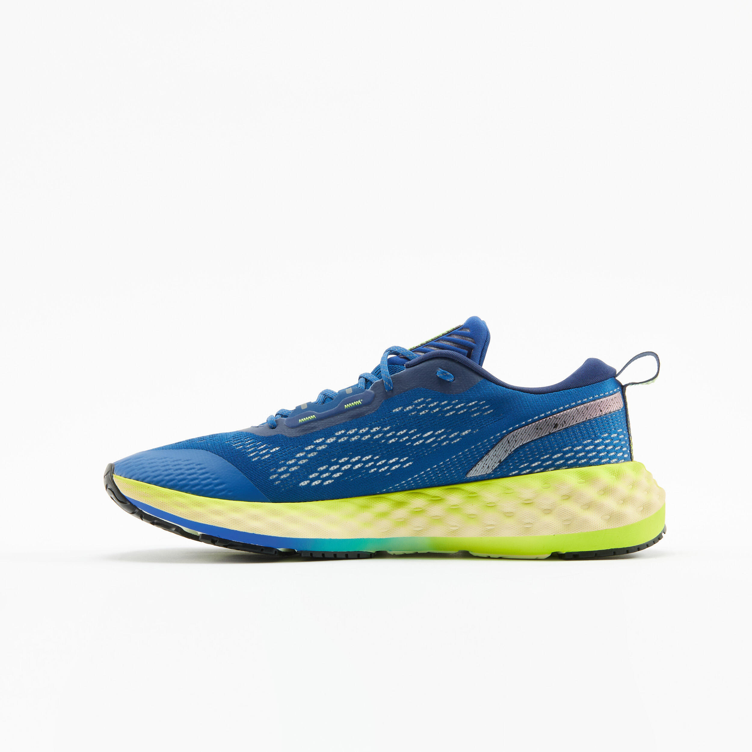 MEN'S RUNNING SHOES KIPRUN KS900 - BLUE YELLOW 3/8