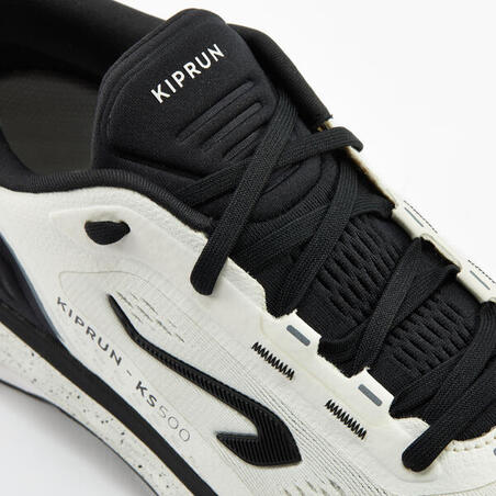 Кросівки чоловічі Kiprun KS500 для бігу білі/чорні