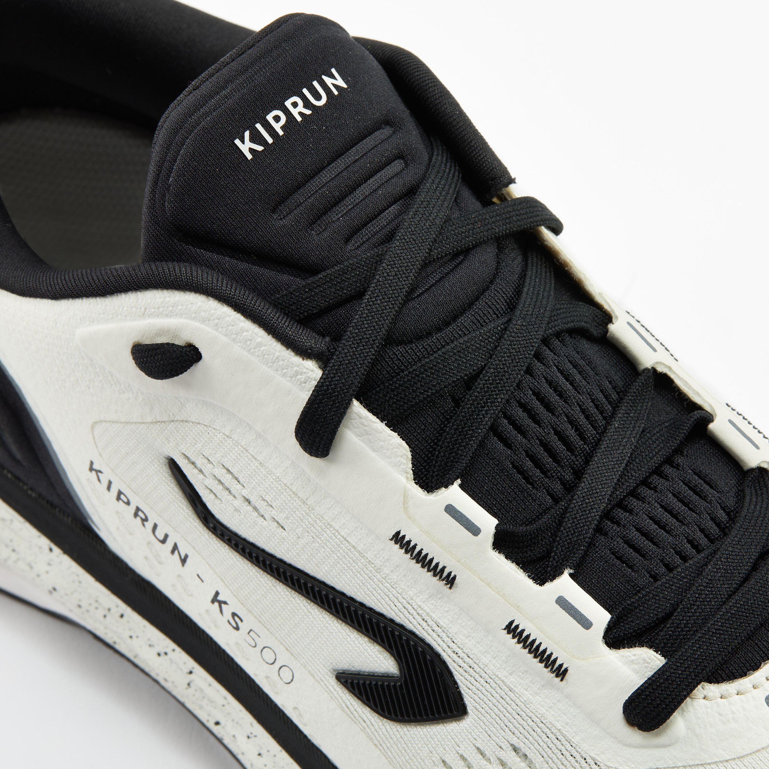 Kiprun KS500 Men's Running Shoes - white black - Limited Edition 6/18