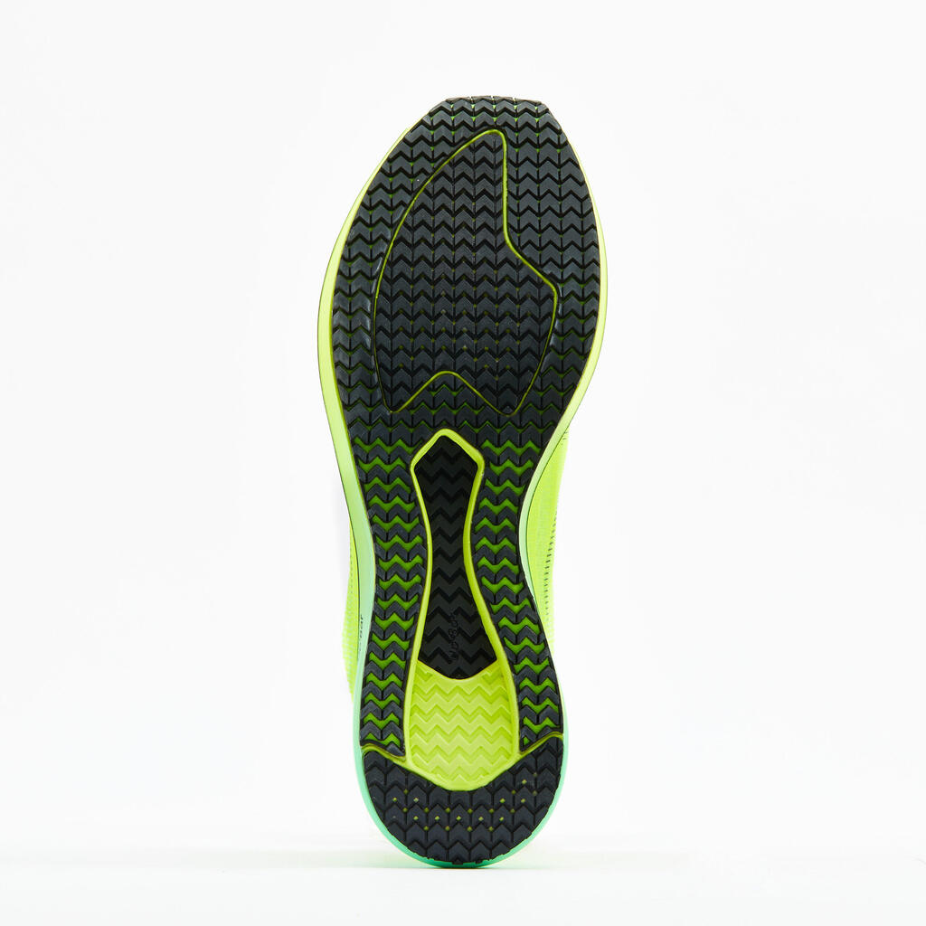 Chaussures running Homme - KIPRUN KD800 vert jaune
