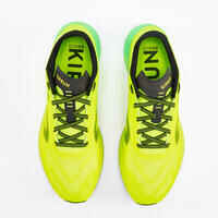 Men's running shoes - KIPRUN KD800 - green yellow