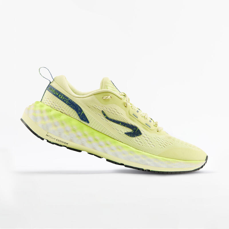 Chaussures running Femme - KIPRUN KS900 jaune