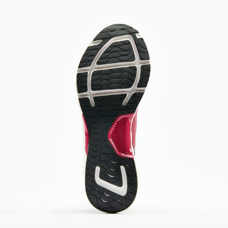 ZAPATILLAS DE RUNNING MUJER KIPRUN KS500 BURDEOS