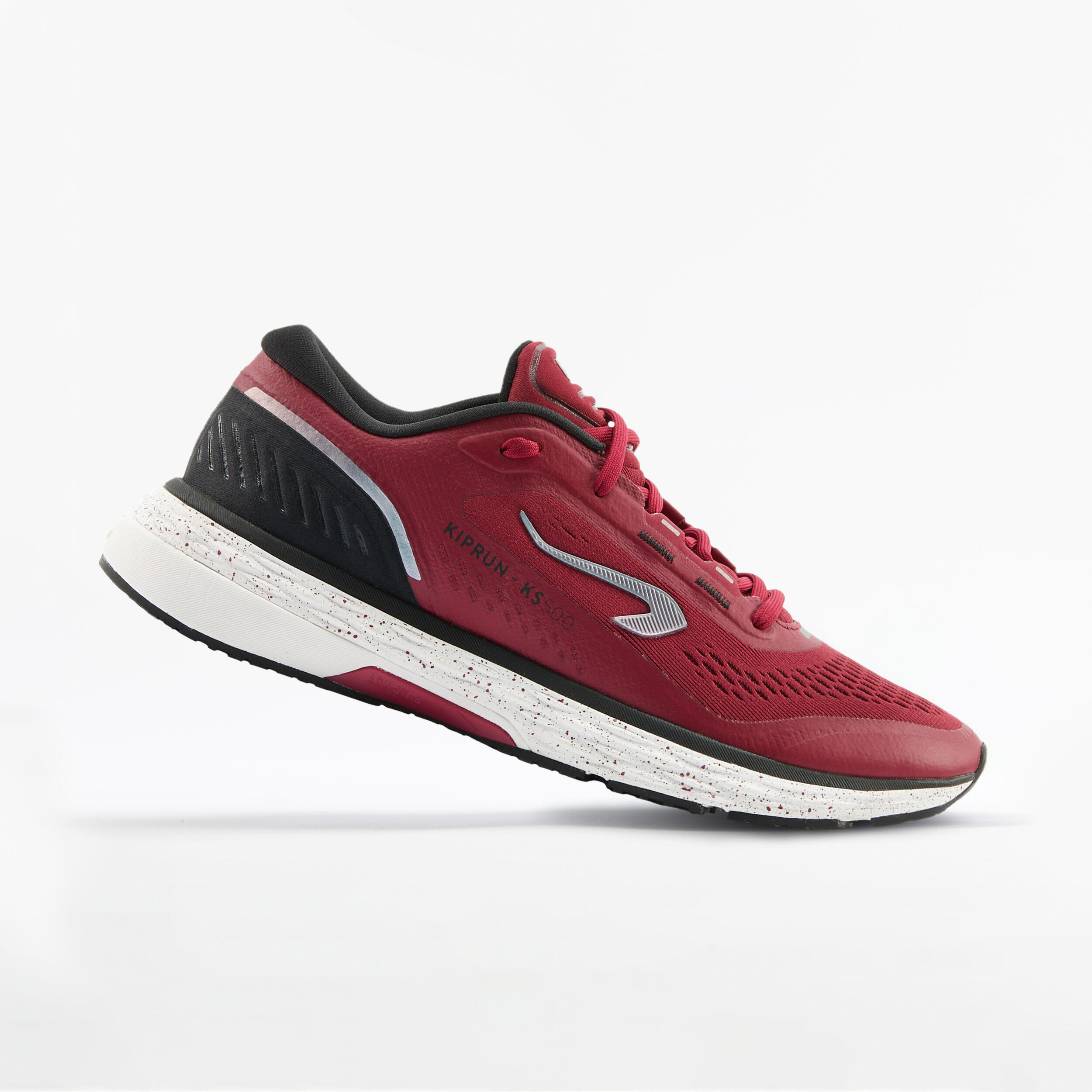 Women's Running Shoes Kiprun KS500 - maroon 1/8