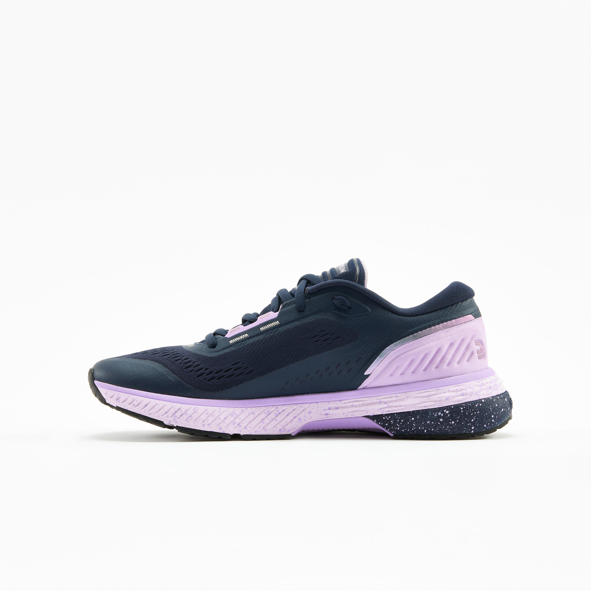 KIPRUN KS500 WOMEN's RUNNING SHOES-BLUE/PINK 3/8