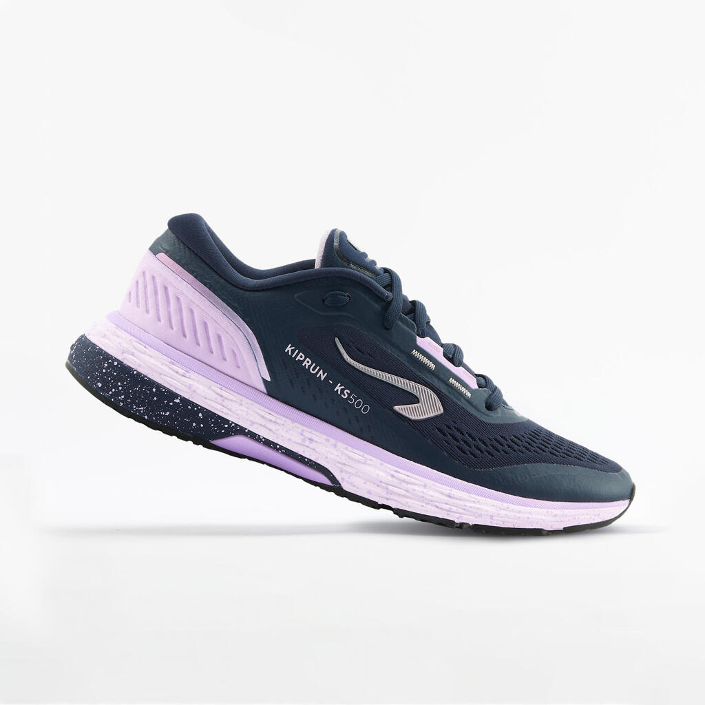 KIPRUN KS500 WOMEN's RUNNING SHOES-BLUE/PINK