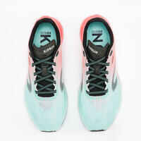 KIPRUN KD 800 WOMEN'S RUNNING SHOES - GREEN/PINK