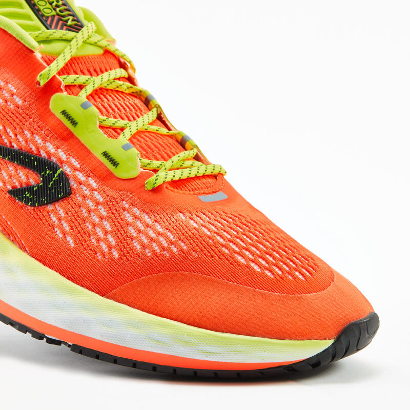 CHAUSSURES DE RUNNING HOMME KIPRUN KS900 ORANGE JAUNE