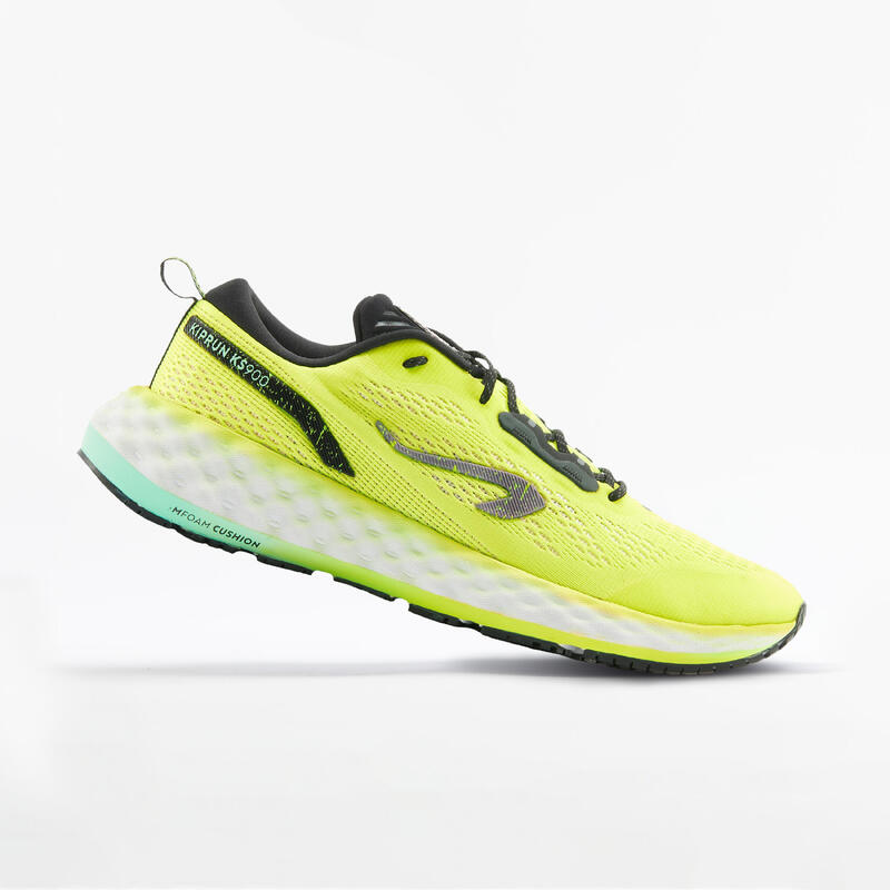 Chaussures running Homme - KIPRUN KD800 vert jaune - Decathlon