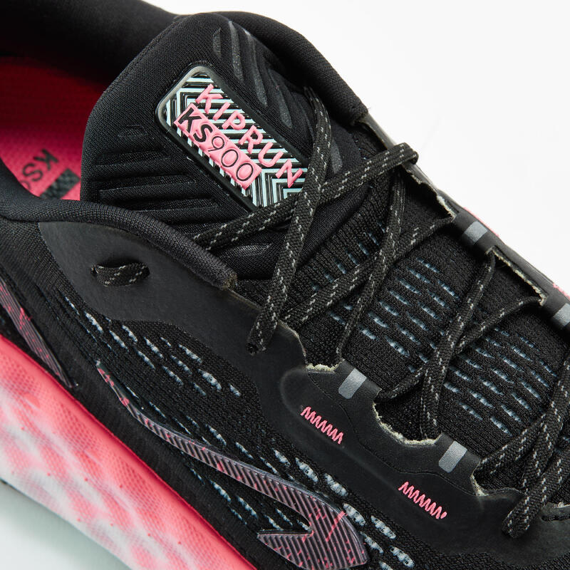 Women's Running Shoes Kiprun KS900 - black/pink