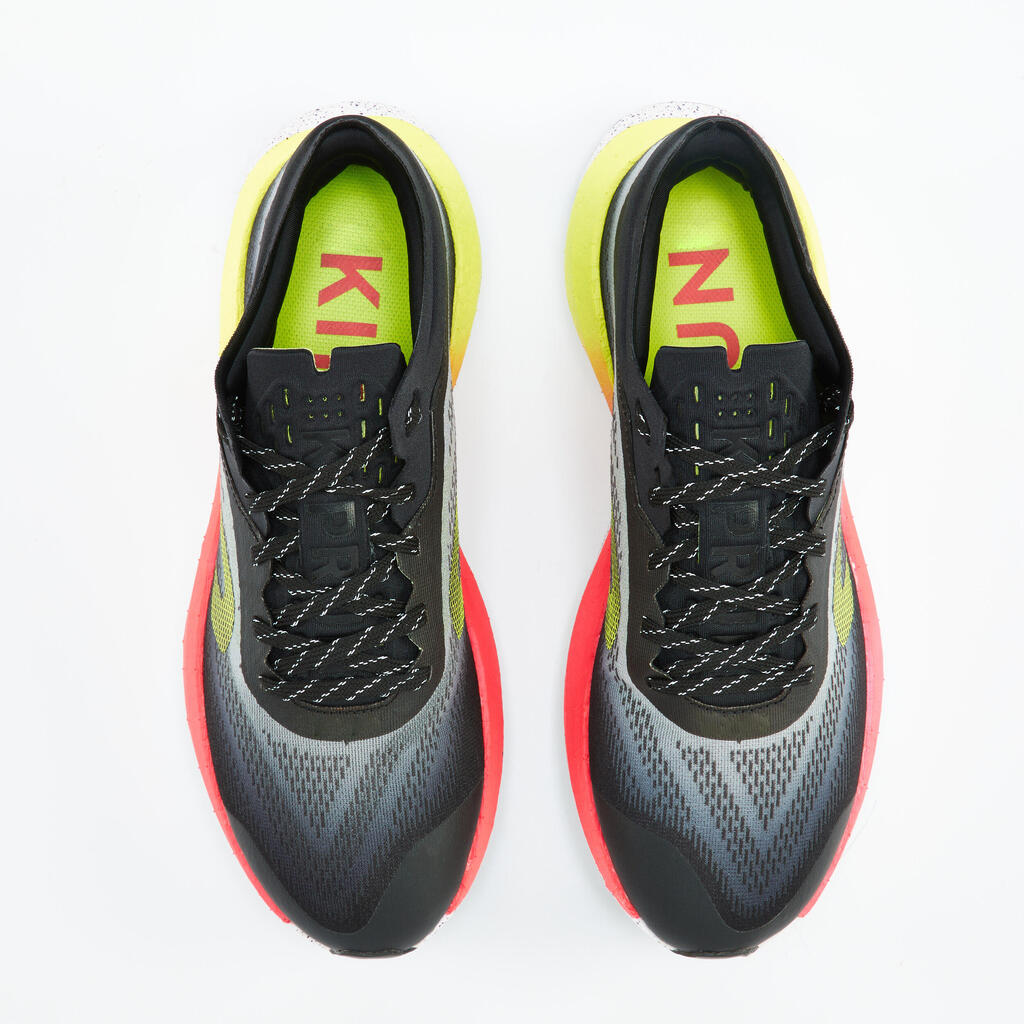Ανδρικά παπούτσια για τρέξιμο KD500 2 - Μαύρο/Ροζ/Κίτρινο