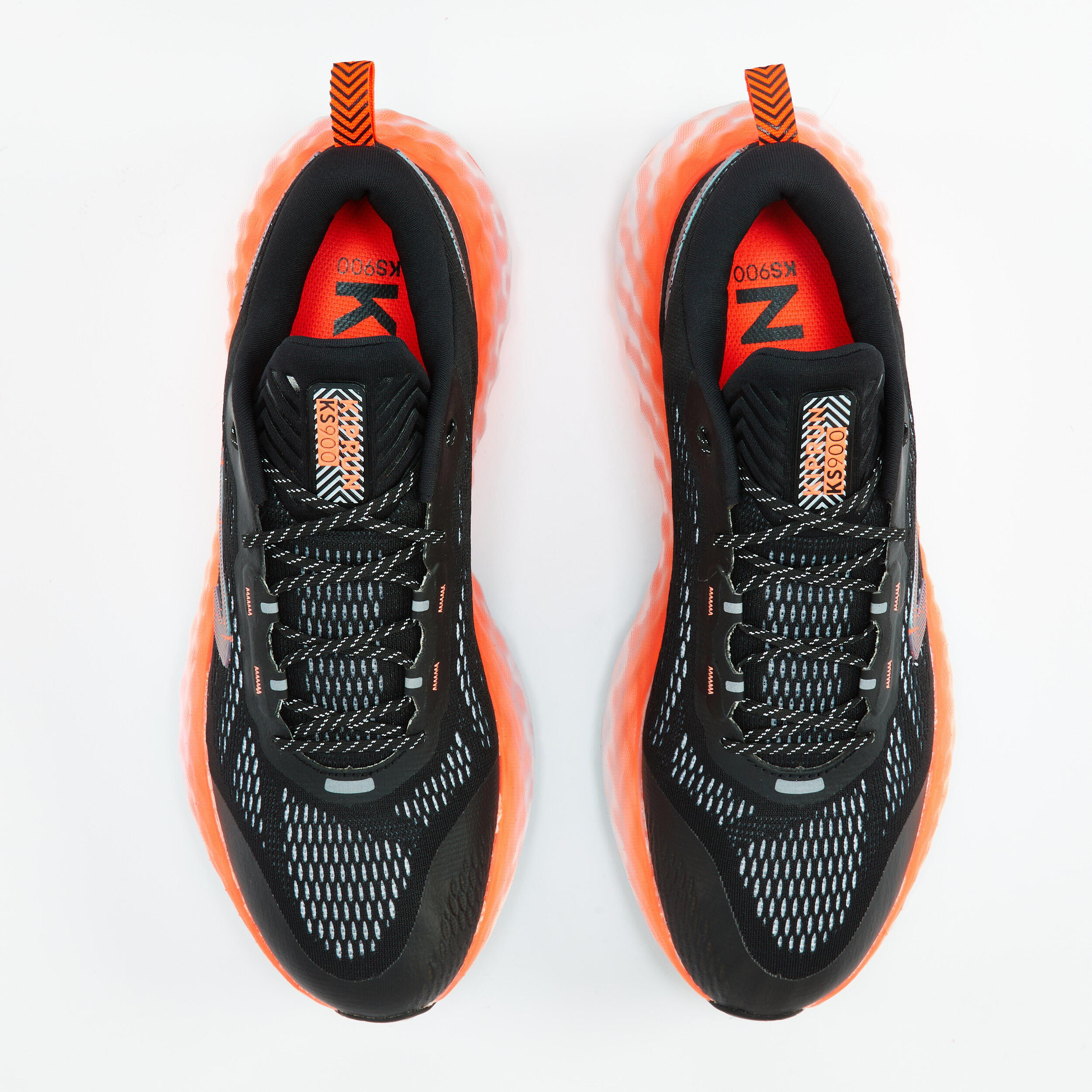 Men's Running Shoes - KS 900 Black/Orange - KIPRUN