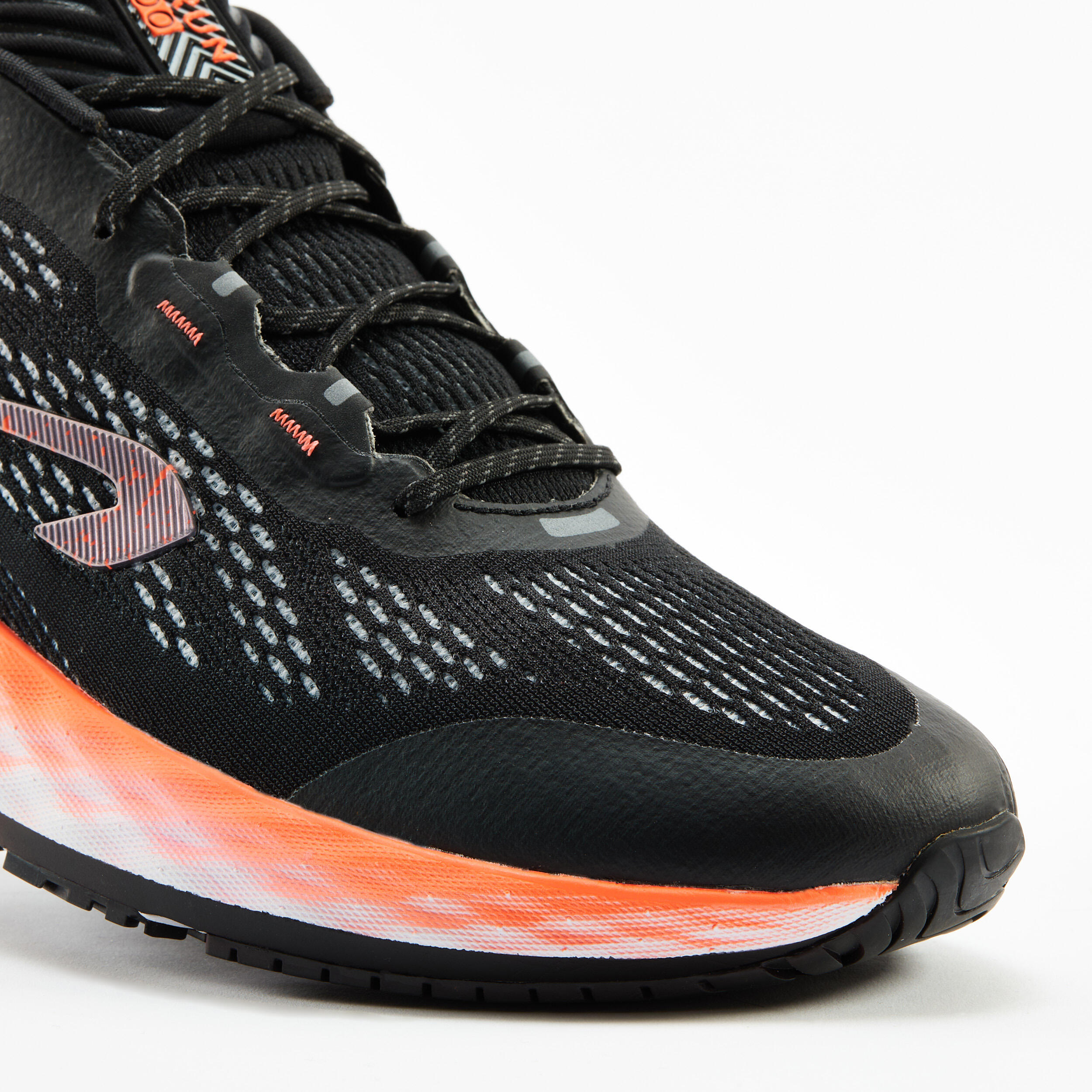 MEN'S RUNNING SHOES KIPRUN KS900 BLACK ORANGE