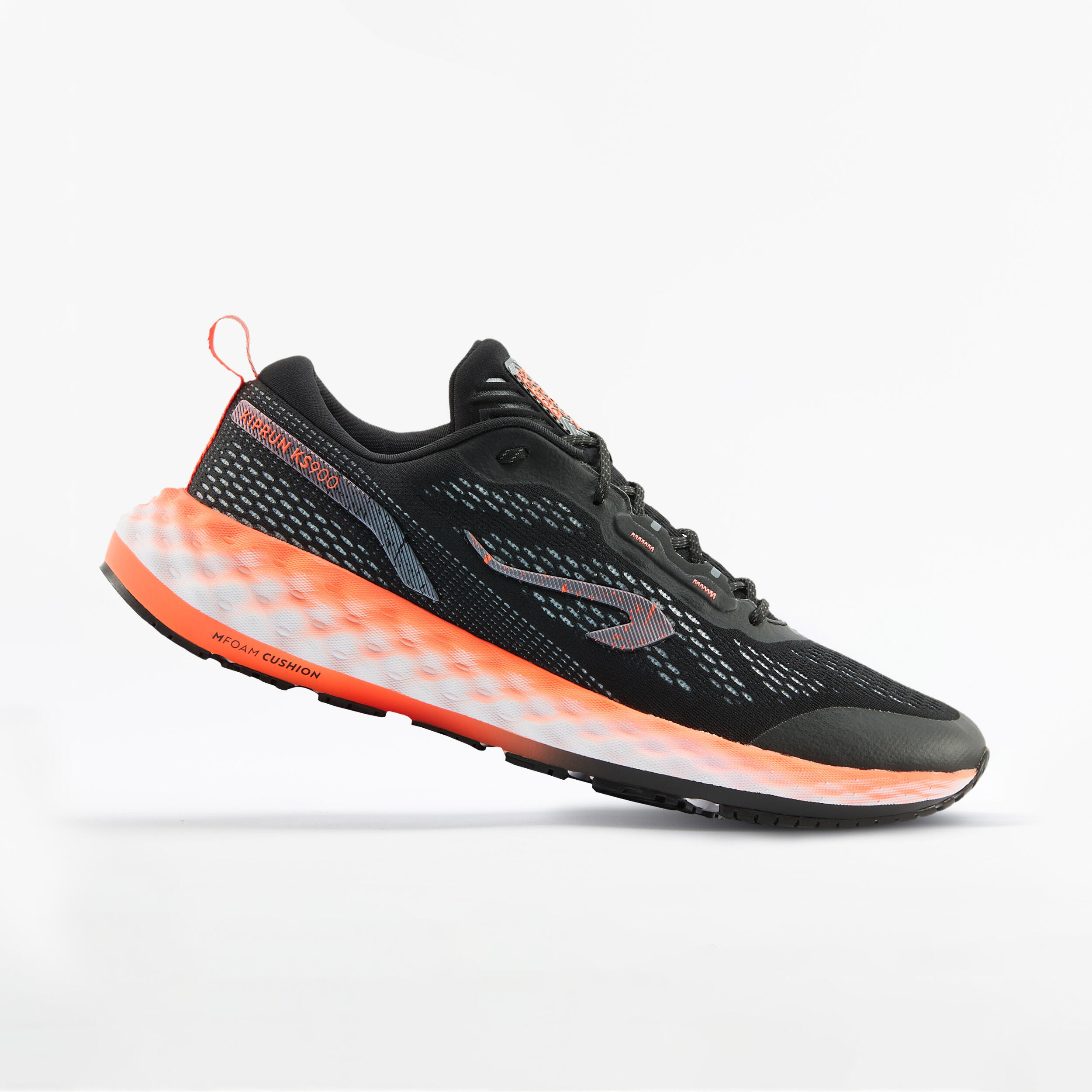 Mens running shop shoes orange
