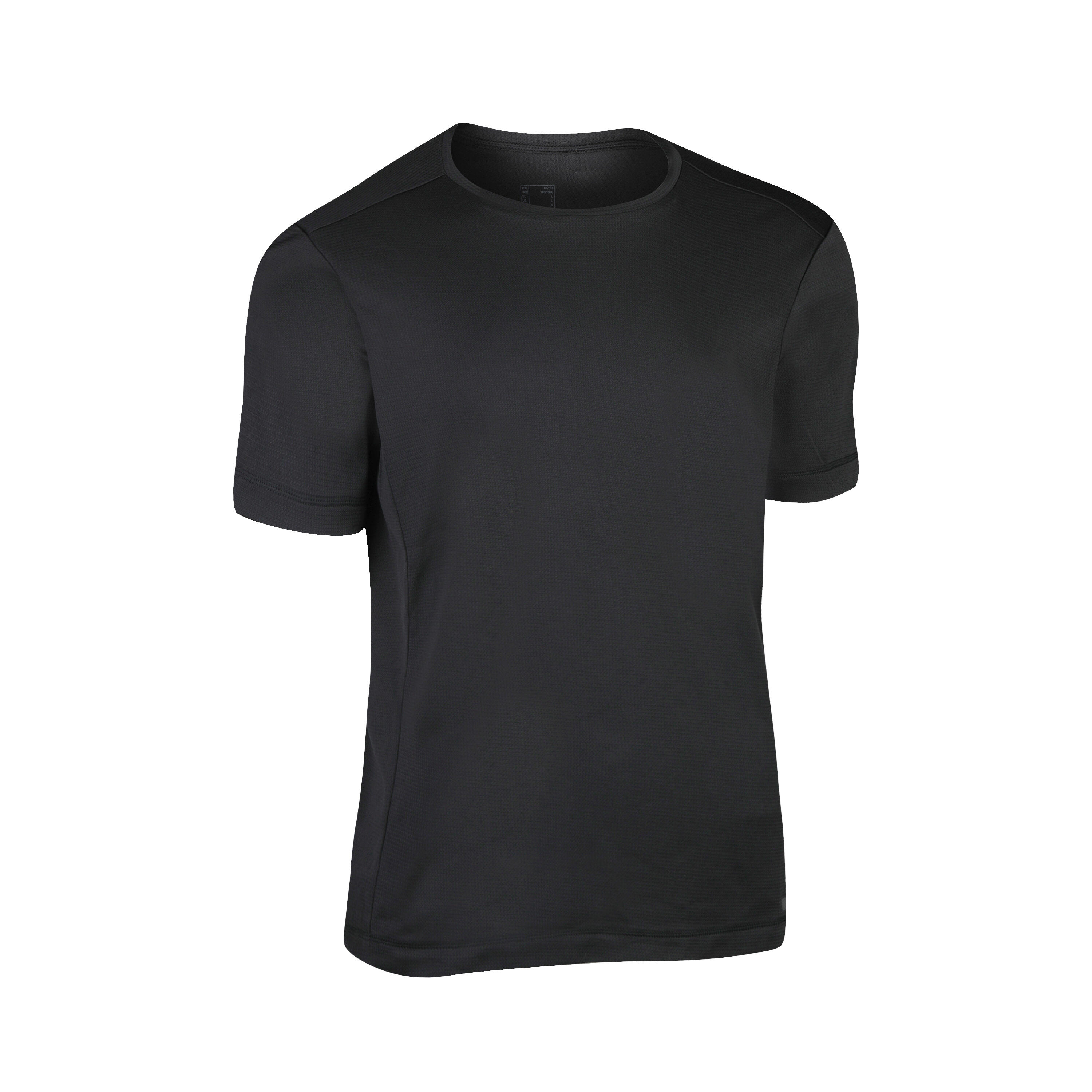 Camiseta running transpirable Hombre - KIPRUN 100 Dry Negro  6/6