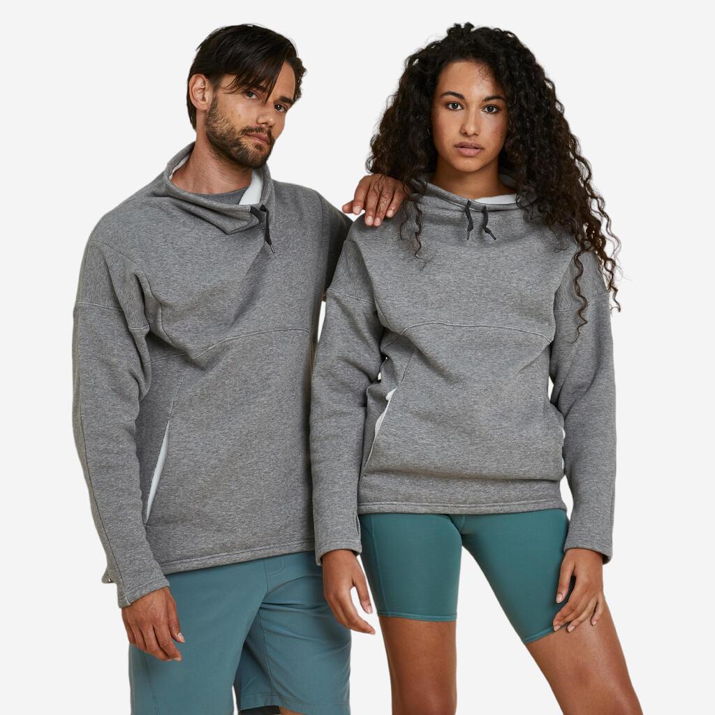 Yoga Sweatshirt warm - grau