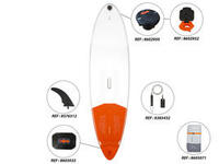 STAND UP PADDLE GONFLABLE LONGBOARD DE SURF 500 | 10' 140L BLANC