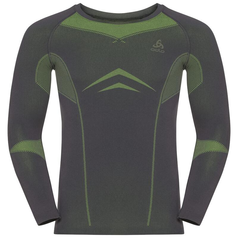 Maglia termica sci uomo ODLO PERFORMANCE EVOLUTION WARM grigia