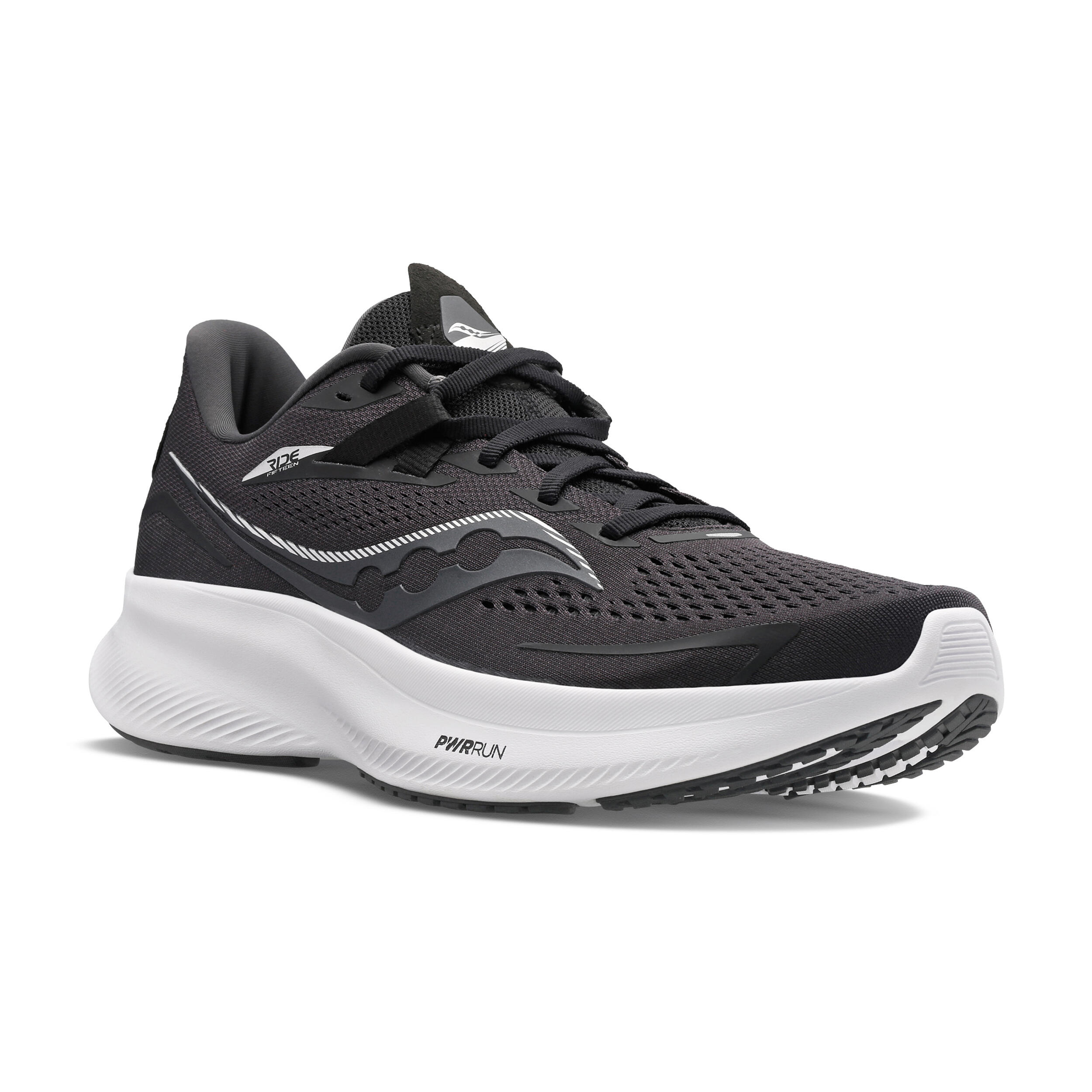 Saucony - Chaussures De Running Homme Saucony Ride 15 Noir - Chaussures De Sport - Running Trail Athletisme - - 40 - Decathlon