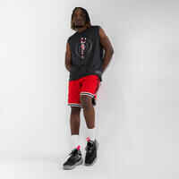 Men's/Women's Sleeveless Basketball Jersey TS500 - Black