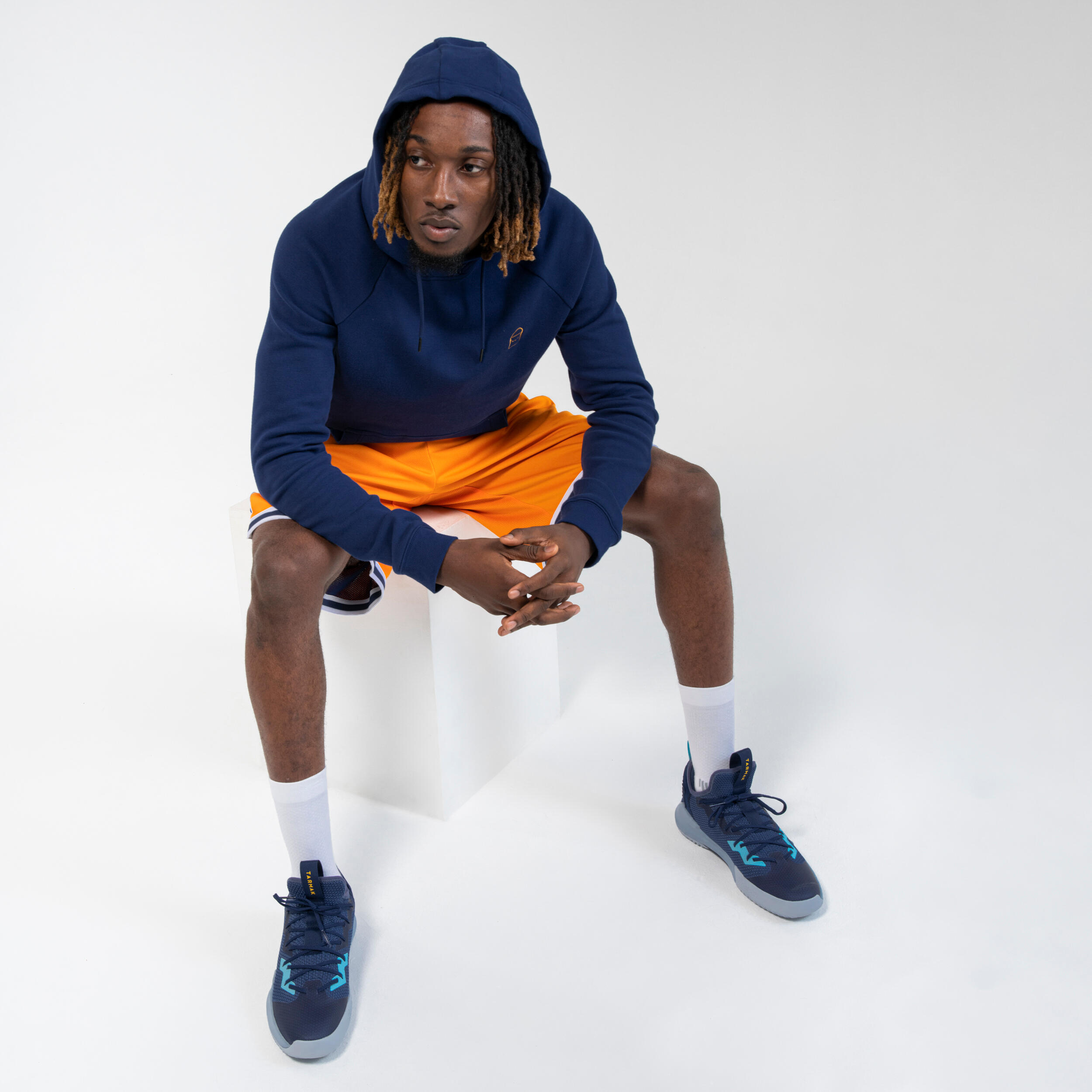 Zapatillas de baloncesto Adulto Tarmak Fast 500 azules 3/12