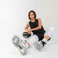 Women's Basketball Shorts SH500 - Black