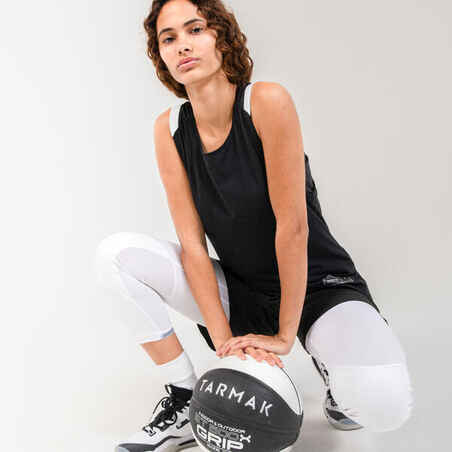 Women's Basketball Shorts SH500 - Black