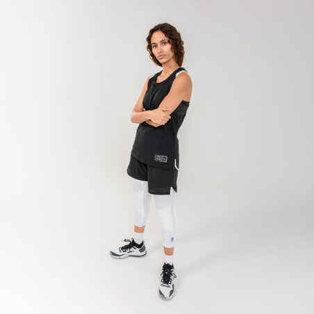 Women's Basketball Shorts SH500 - Black