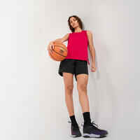 Women's Basketball Shorts SH500 - Black