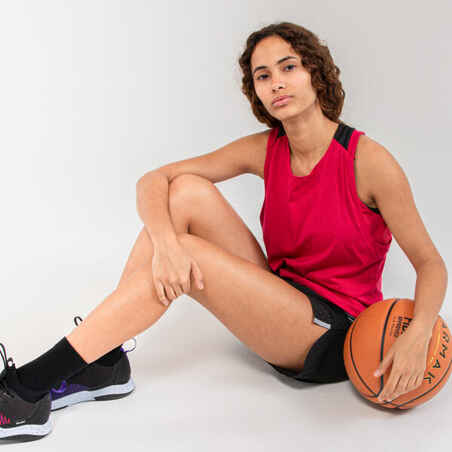 Women's Basketball Shorts SH500 - Black