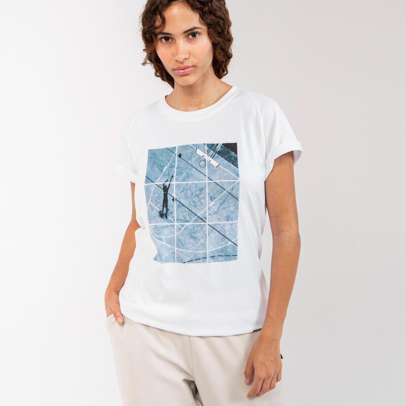 

ФУТБОЛКА ДЛЯ ПРОДВИНУТЫХ БАСКЕТБОЛИСТОК TS500, 309389