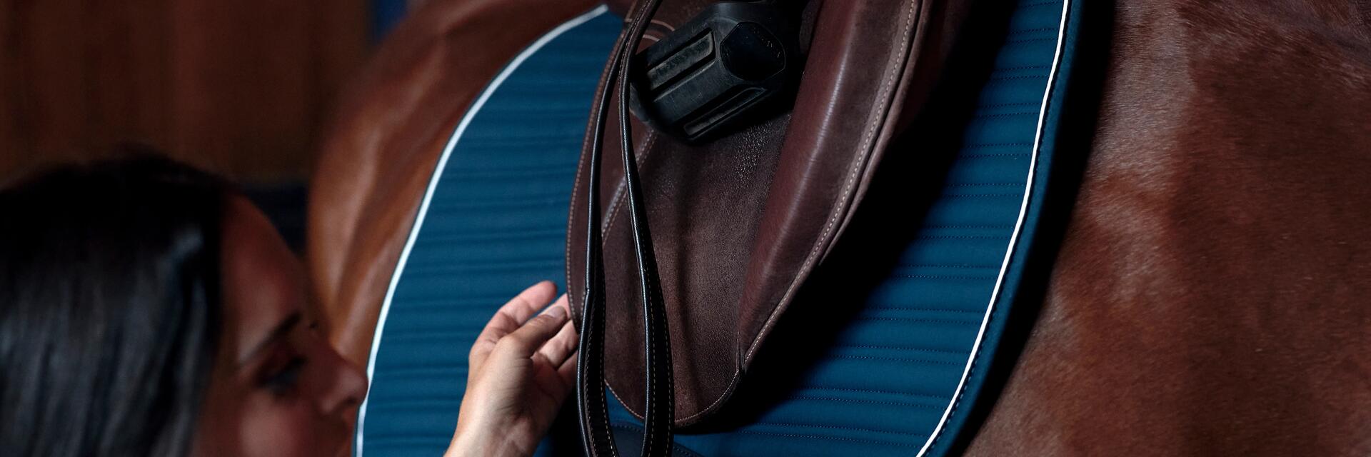 Les équipements de la selle : sangle, étrivière, étriers