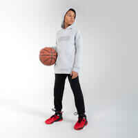Kids' Basketball Tracksuit Bottoms P100 - Black