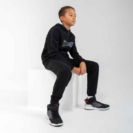 Mid-Rise Beginner Basketball Shoes SE100 - Black