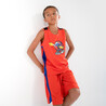 Kids Basketball Shorts SH500 Red/Blue
