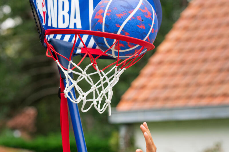 Kosz do koszykówki przenośny i z regulacją od 1 do 1,80 m Tarmak Hoop 500 Easy NBA
