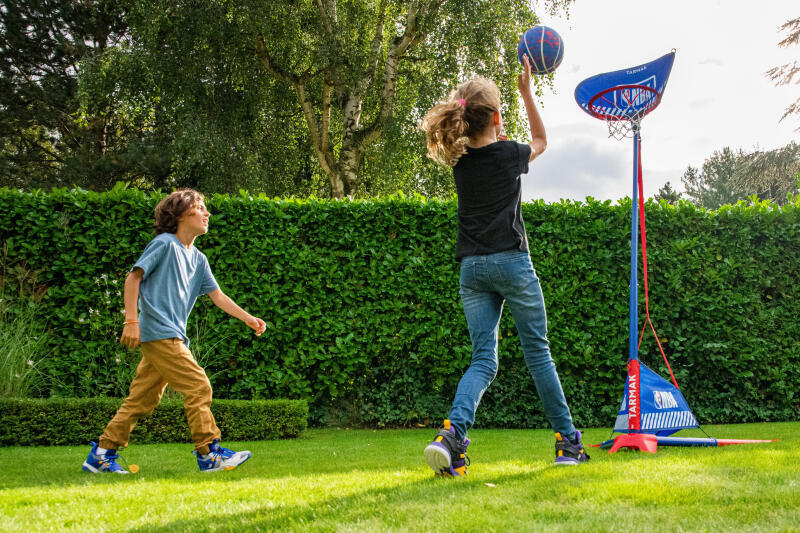 Kosz do koszykówki przenośny i z regulacją od 1 do 1,80 m Tarmak Hoop 500 Easy NBA