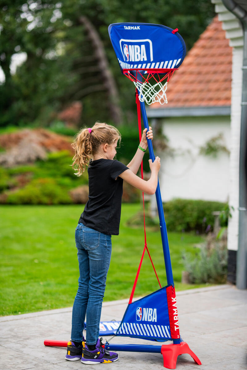 Basketbalový koš Hoop 500 Easy NBA nastavitelný od 1 m do 1,80 m