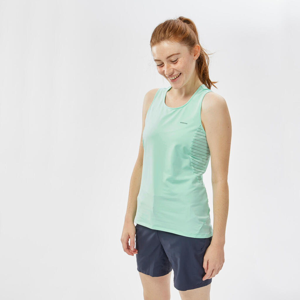 Women's mountain hiking tank top - MH500