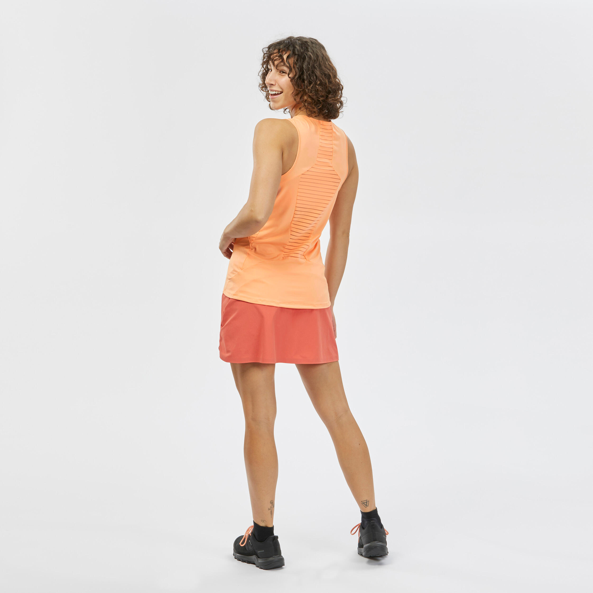 Wandertop Damen - MH500 orange 7/8