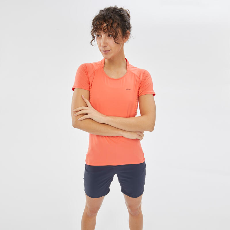 Camiseta de y trekking manga corta Mujer | Decathlon