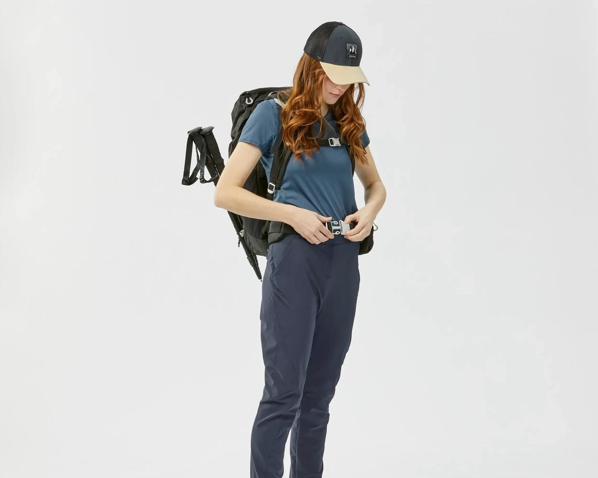 Wasserdichte Wanderschuhe D MH500 - blau